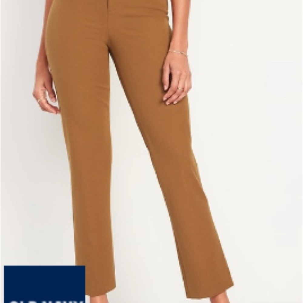 Old Navy Women’s High-Waisted Pixie Straight Pants Size 24 Regular NWT
